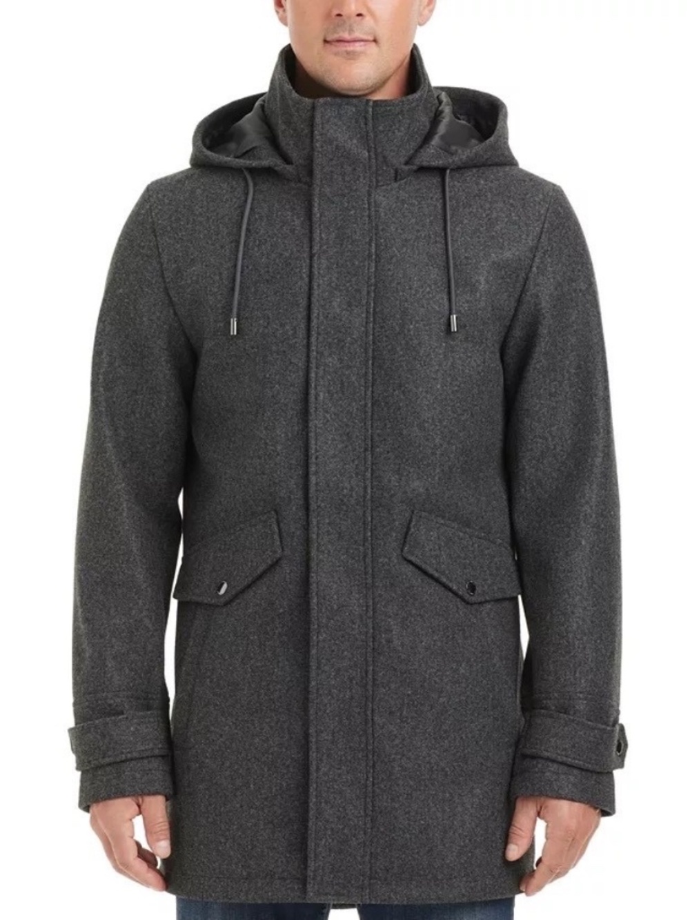 NEW $325 Vince Camuto Men's Snap-Front Jacket Coat Size S
